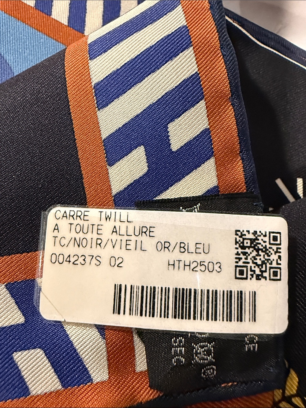 Hermès A Toute Allure scarf 90 - Picture 5 of 6